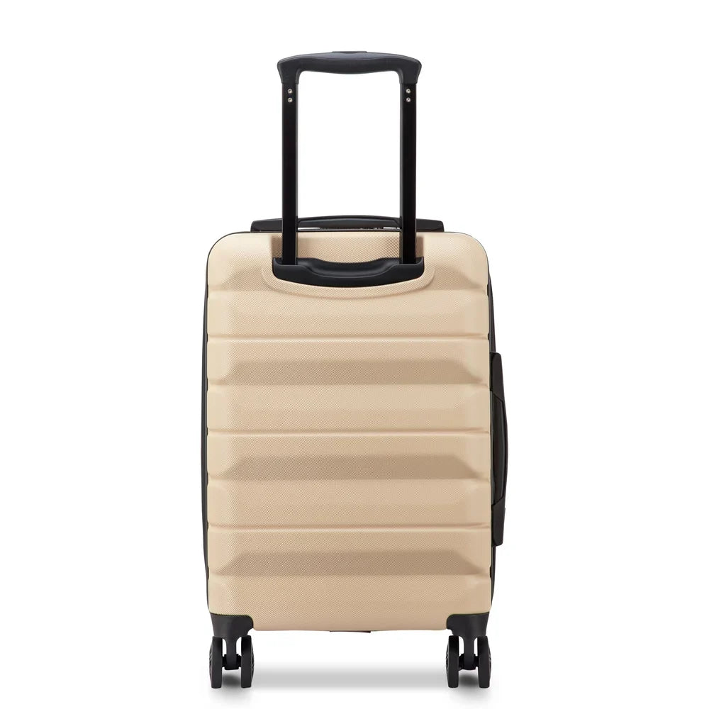 AIR ARMOUR Expandable Cabin Suitcase 55 CM BLACK Promotional Price