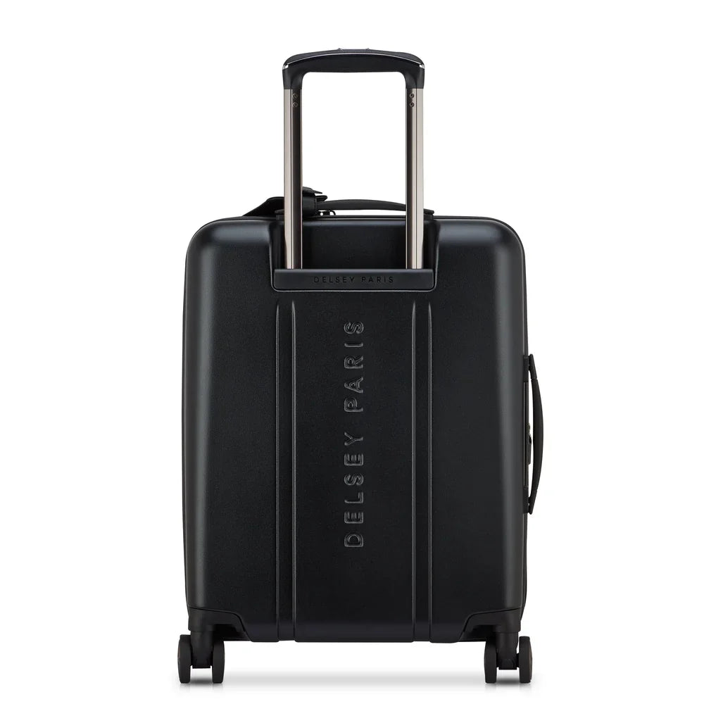 CADENCE Suitcase Cabin slim Expandable 54.5 CM BLACK Promotional Price