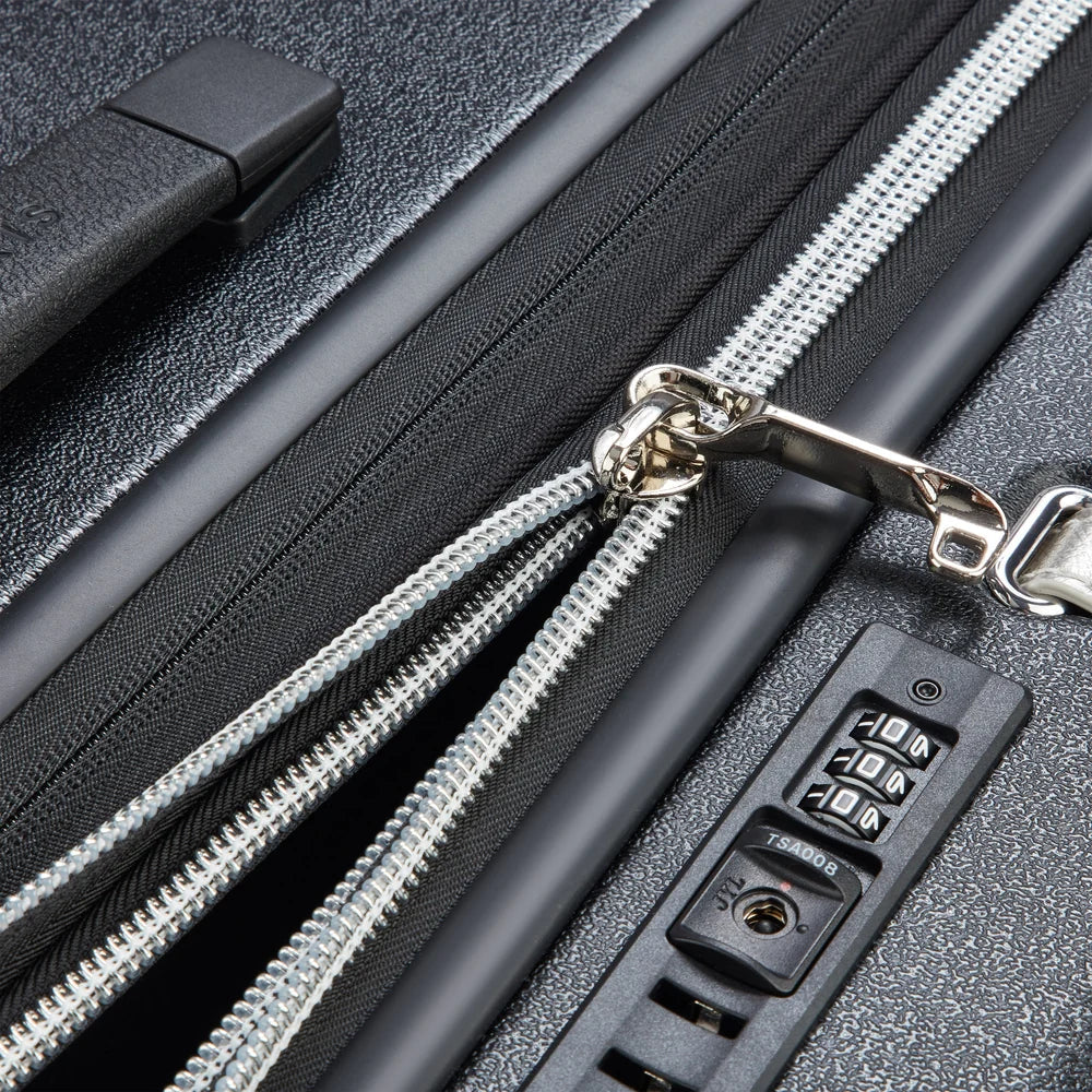 CADENCE Suitcase Check-In Expandable 76 CM BLACK/SILVER Promotional Price