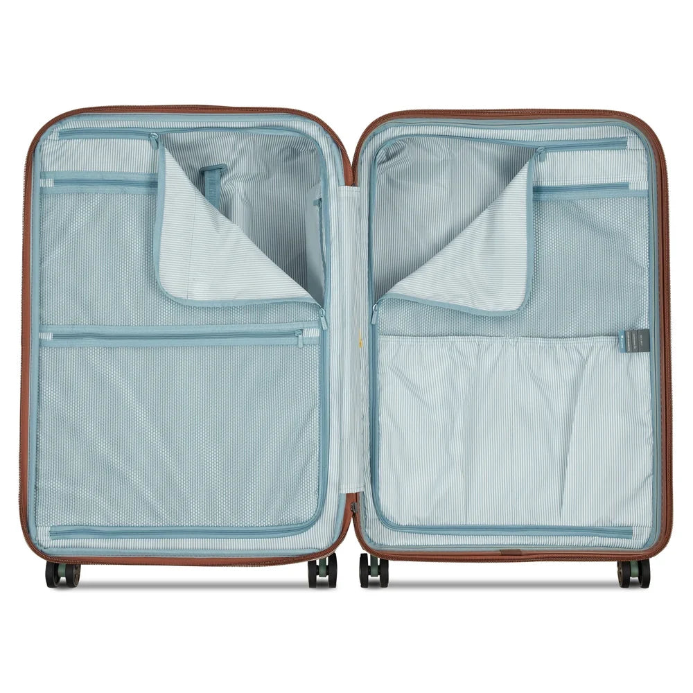 CARROUSEL 2 Suitcase Check-In Expandable 76 CM SAGE GREEN Promotional Price