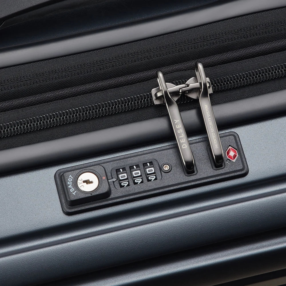 CAUMARTIN PLUS Expandable Cabin slim Suitcase 55 CM BRICK Promotional Price