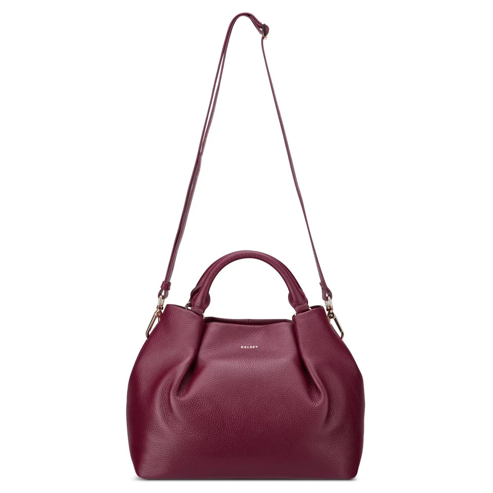 LE CUIR GRAINE Hand Bag BLACK Promotional Price