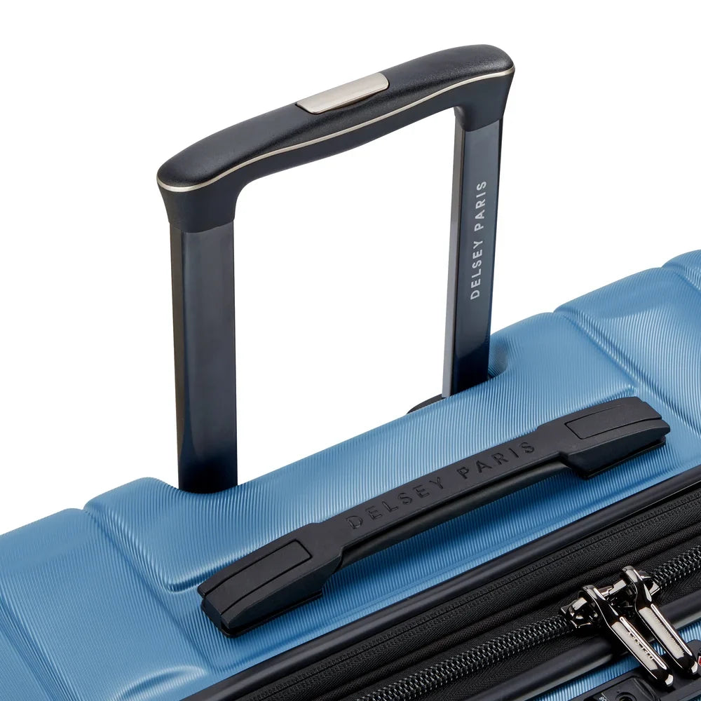 LONGITUDE Expandable Extra Large Suitcase Check-In 81 CM BLUE Promotional Price