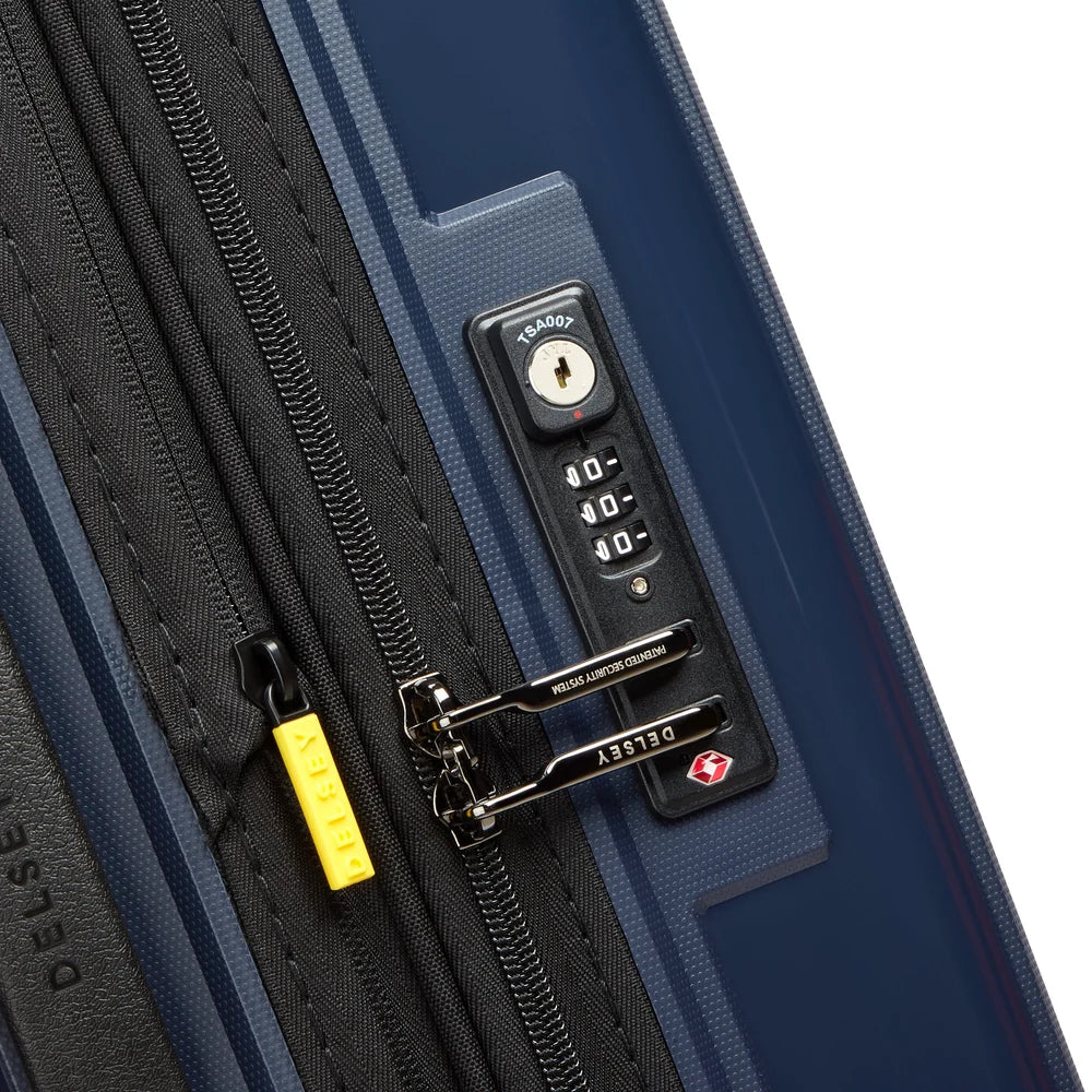 LUTECE SE Suitcase Cabin Expandable 55 CM BLACK Promotional Price