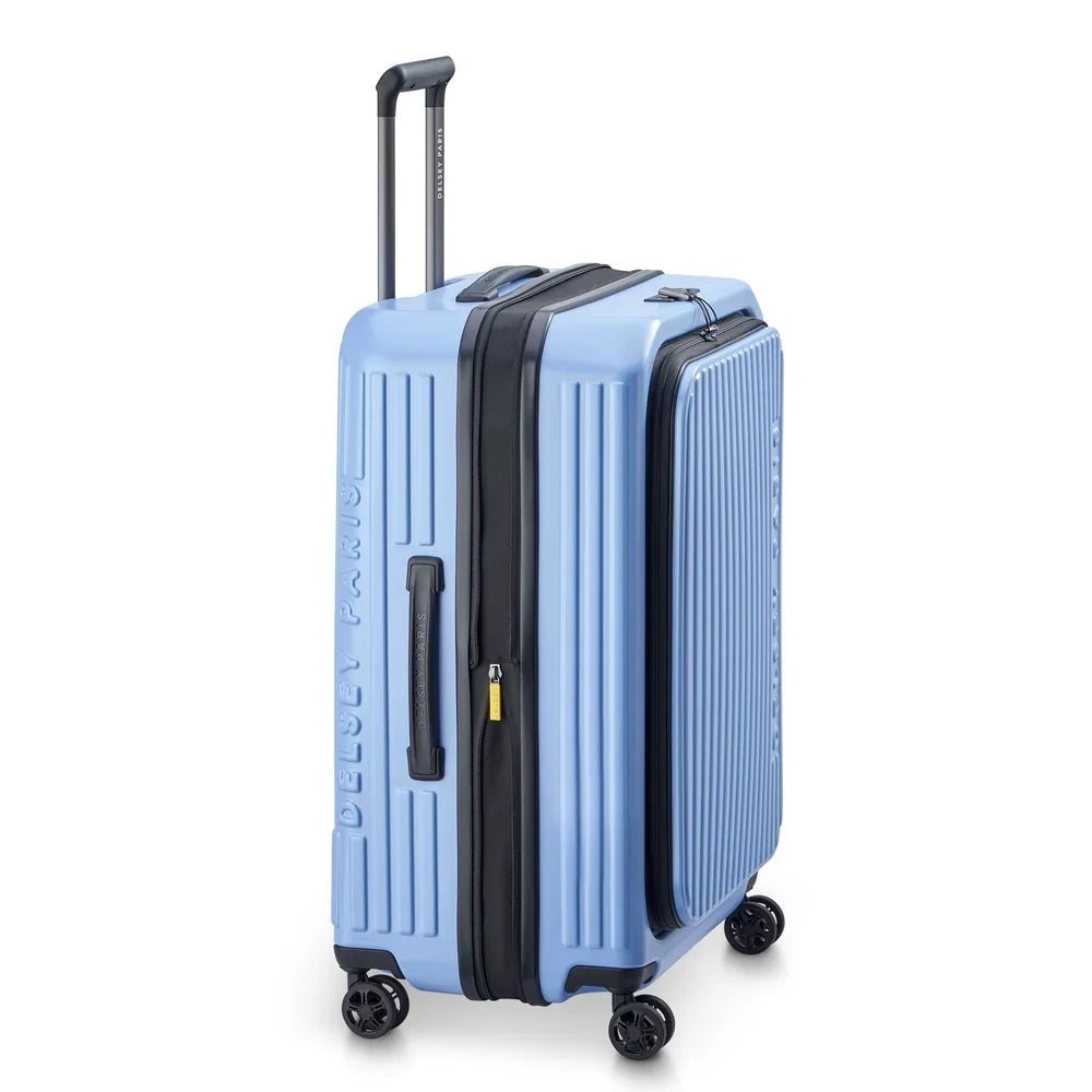 SECURITIME ZIP Suitcase Check-In Expandable 65.5 CM ANTHRACITE Promotional Price